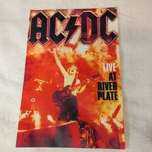 2/$10 AC/DC Live at River Plate Canvas Fabric Poster